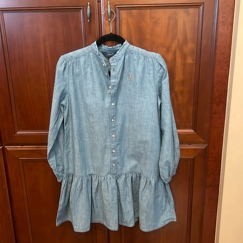 Adorable Polo denim dress